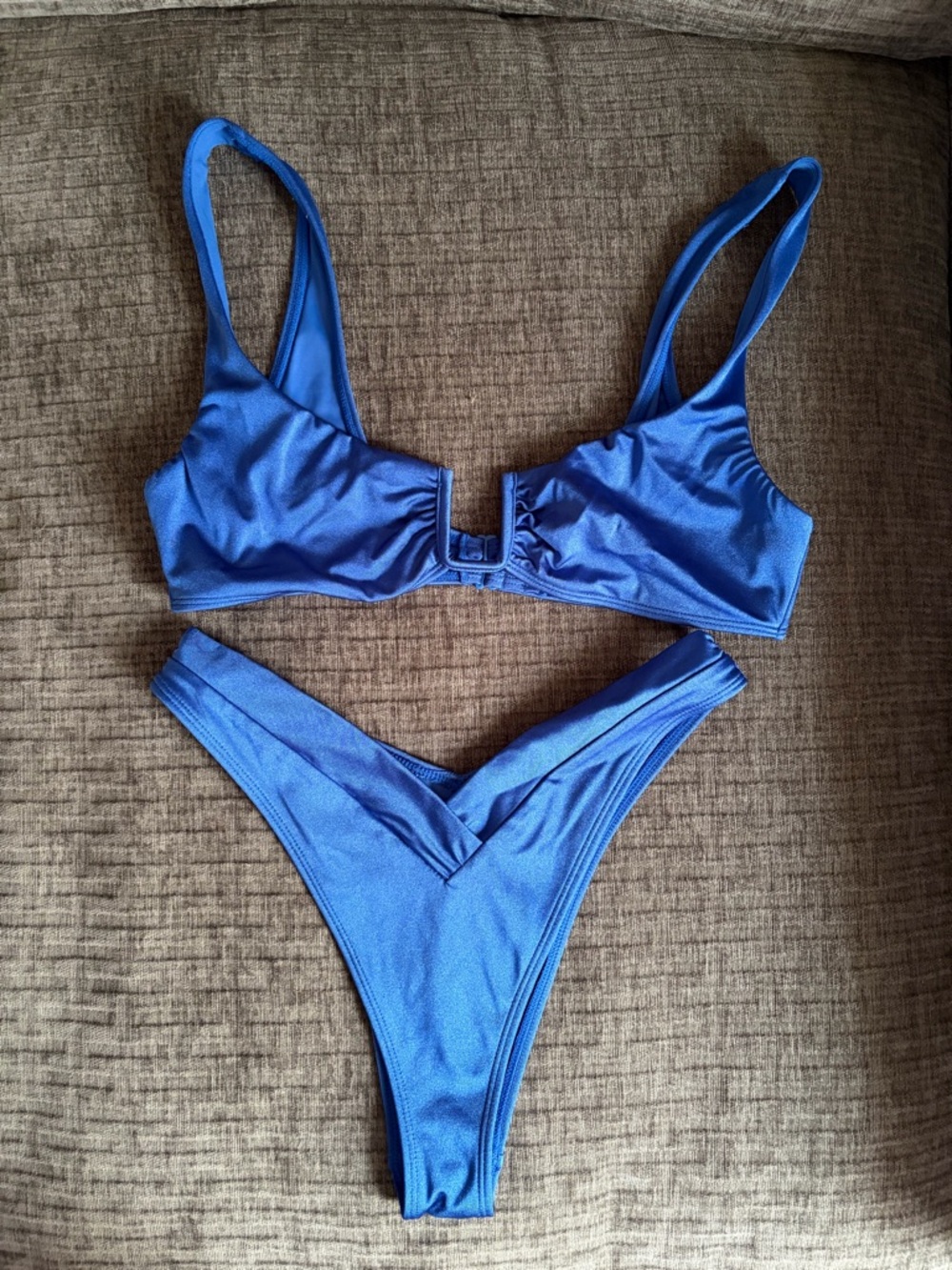 Bright Blue Women's Bikini Set